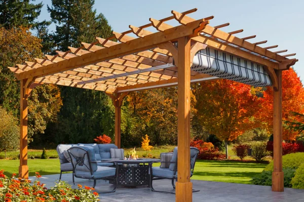 Cedar Pergola - Good Vibes Construction