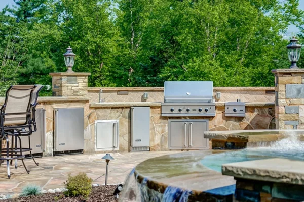 well-designed outdoor kitchen