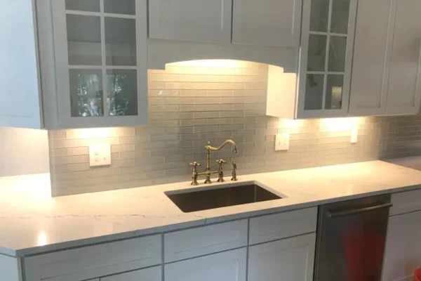 Backsplash & lighting updates - Good Vibes Construction