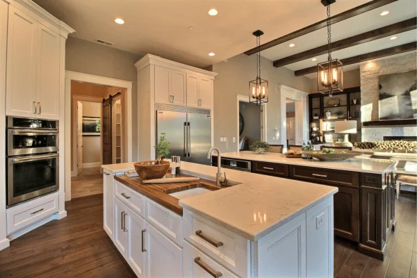 Kitchen Pantry and island design in Nampa