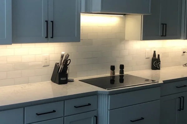 Backsplash & Lighting Upgrades - Good Vibes Construction