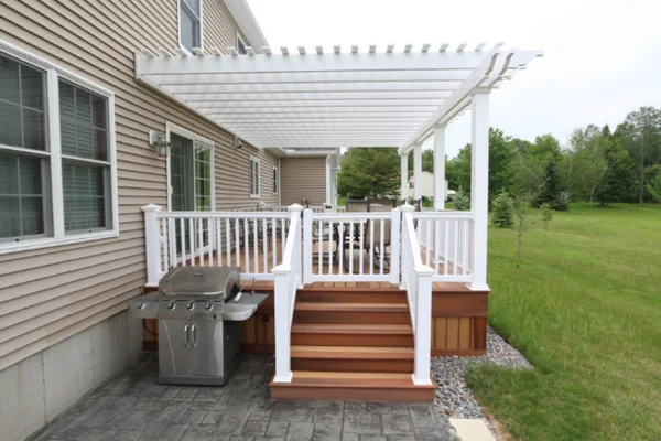 Pergola Over a Deck - Good Vibes Construction