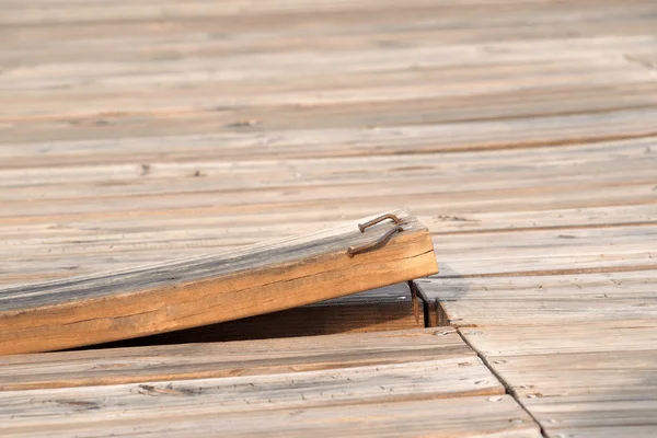Loose screws or nails. - Good Vibes Construction