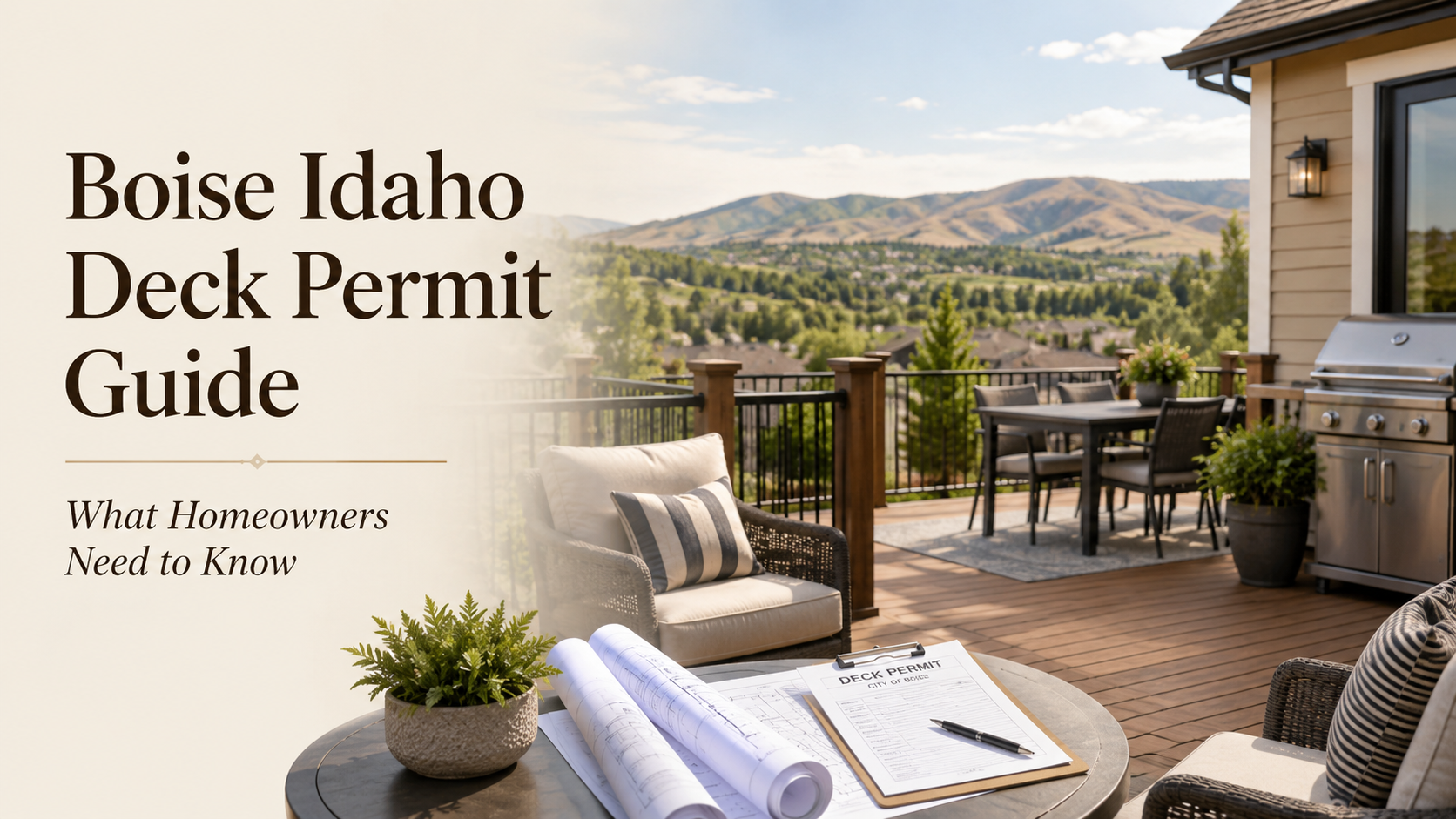 Boise ID deck permits